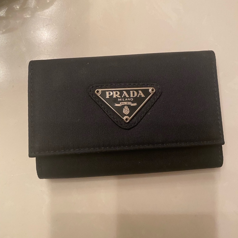 AUTHENTIC Nylon Prada Key Holder